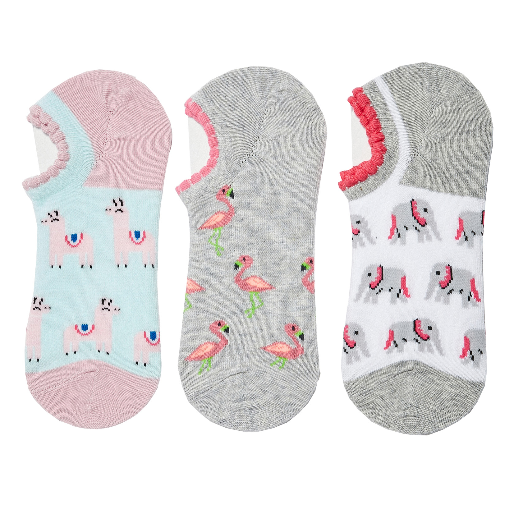 جوراب دخترانه ال سی وایکیکی مدل S1BO72Z4 مجموعه 3 عددی