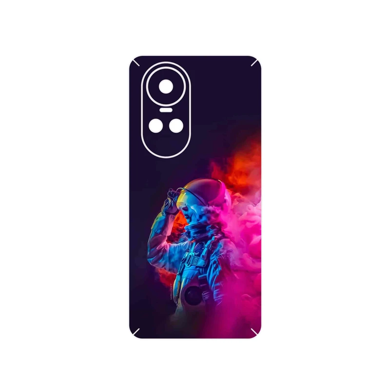 برچسب پوششی ماهوت مدل Smoke Rainbow Digital Art 1 مناسب برای گوشی موبایل اپو Reno 10 5G