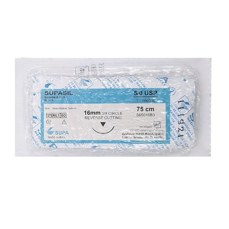 نخ بخیه سوپا مدل ریورس کات 5.0 سیلک بسته 24 عددی