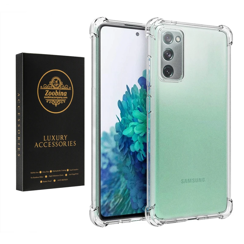  کاور زوبینا مدل Clear مناسب برای گوشی موبایل سامسونگ Galaxy A02S / A03S