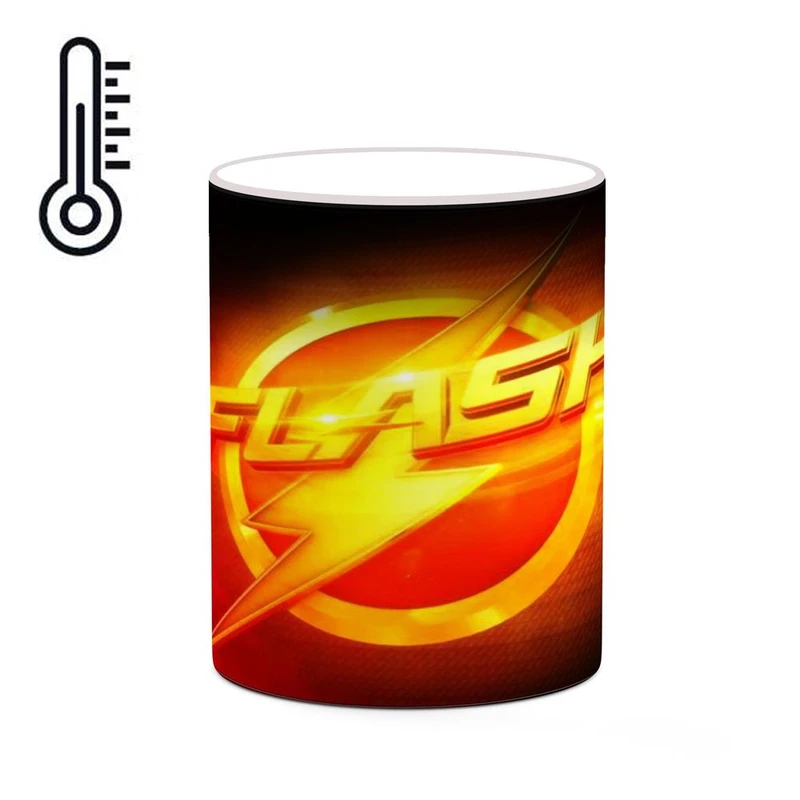 ماگ حرارتی کاکتی مدل فلش The Flash کد mgh40148