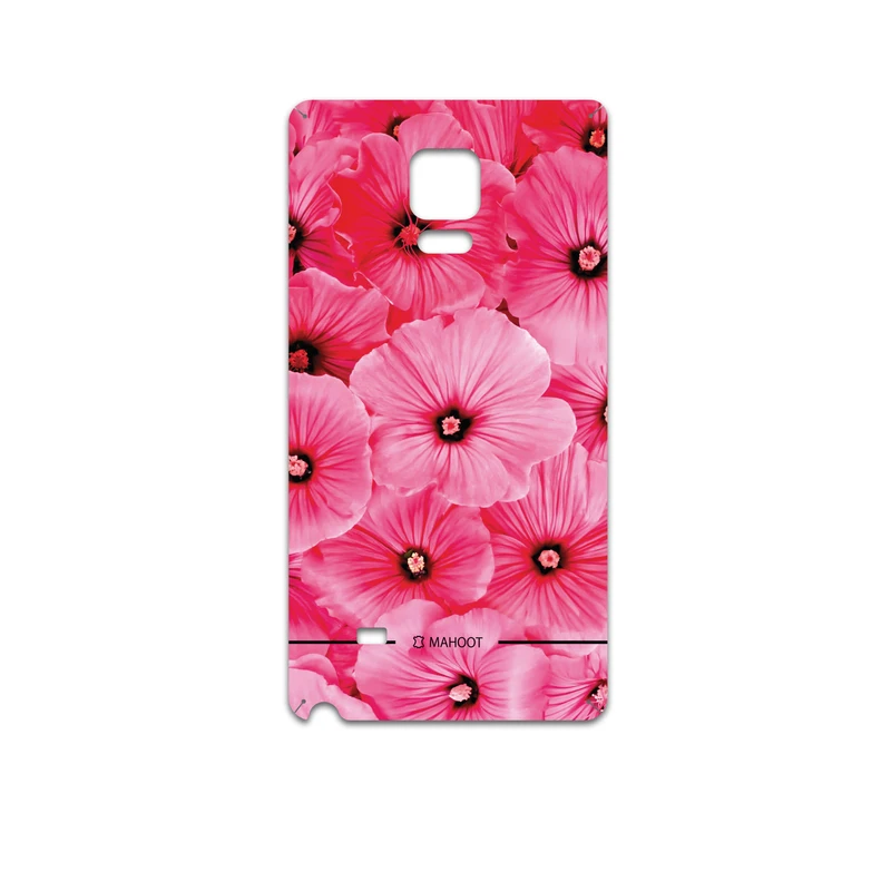 برچسب پوششی ماهوت مدل Pink-Flower مناسب برای گوشی موبایل سامسونگ Galaxy Note Edge