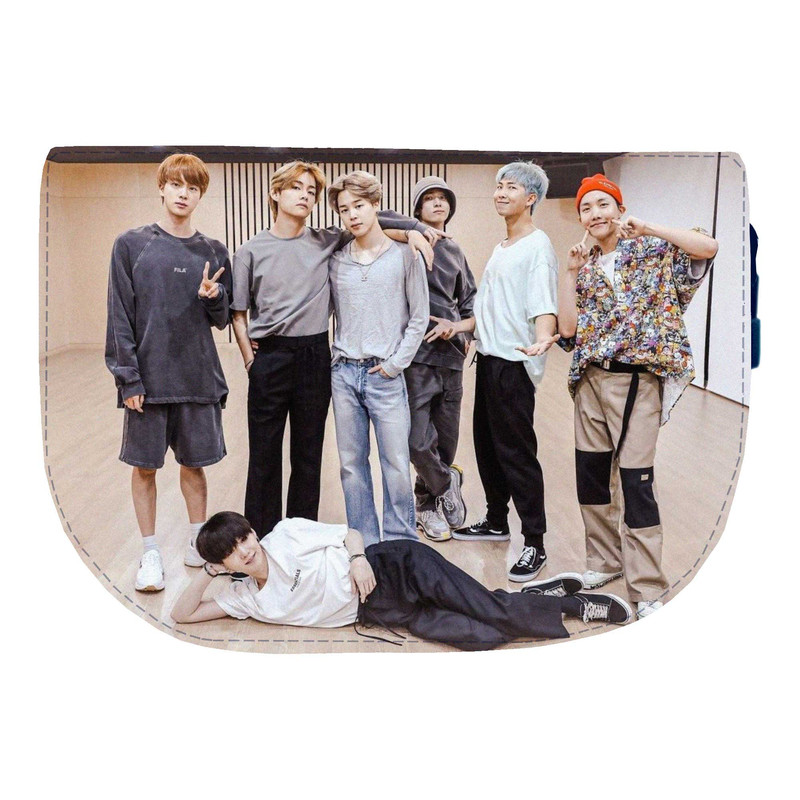 کیف دوشی زنانه مدل bts music کد KD-88