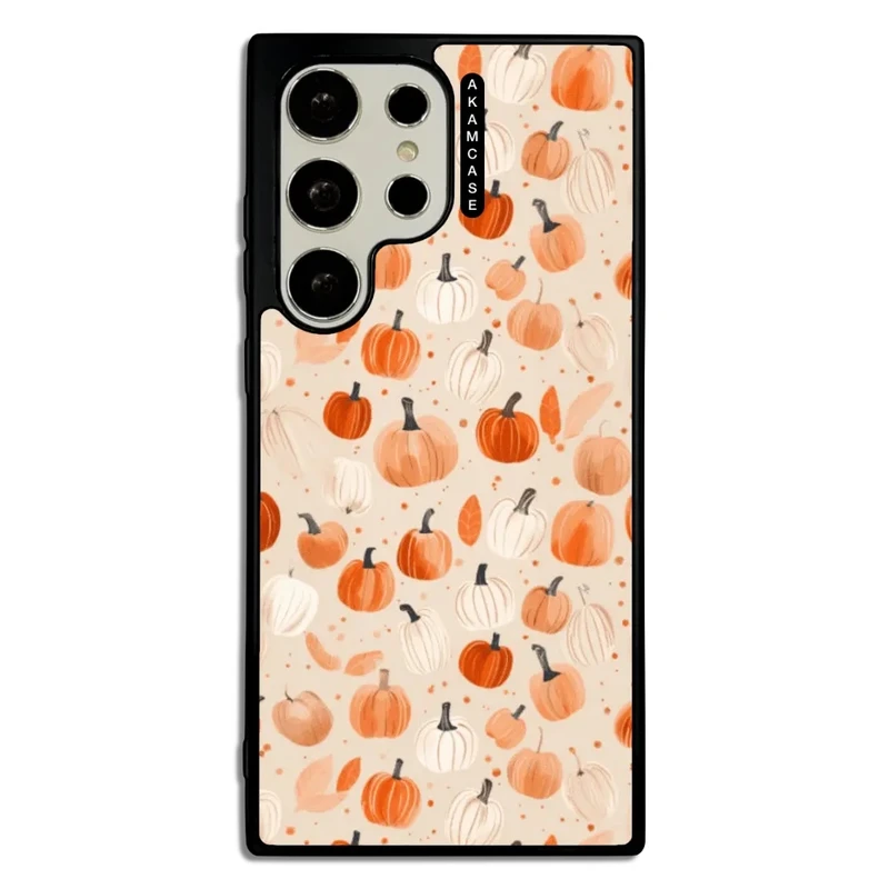 کاور آکام مدل AMC-WSGS23U-PUMPKIN-15 مناسب برای گوشی موبایل سامسونگ Galaxy S23 Ultra
