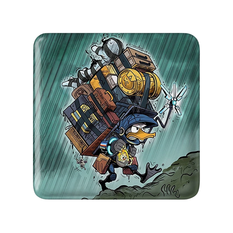 مگنت خندالو طرح بازی دث استرندینگ (Death Stranding) مدل مربعی کد 35161