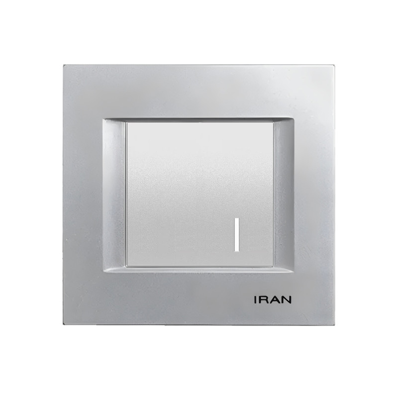 کلید تک پل ایران الکتریک مدل دیاموند