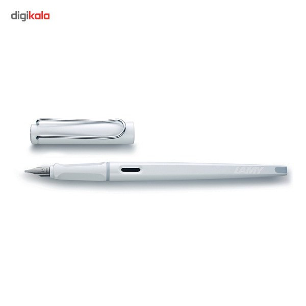 خودنویس لامی مدل Joy White Special Edition - قطر نوشتار EF