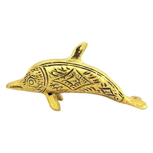 دکوری برنجی مدل دلفین کد 1