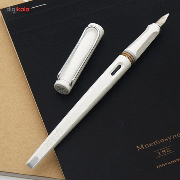 خودنویس لامی مدل Joy White Special Edition - قطر نوشتار EF