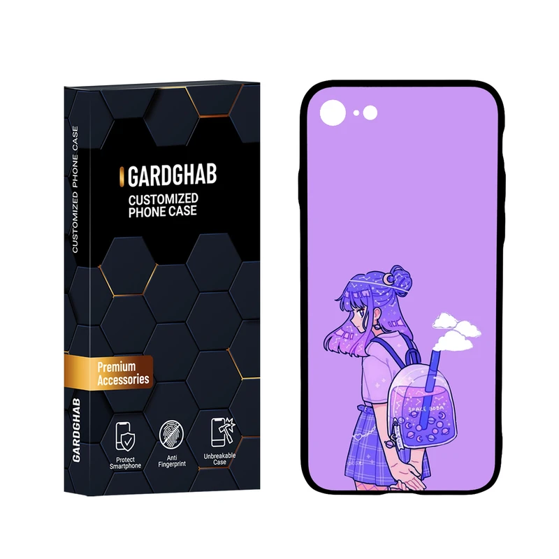 کاور گارد قاب مدل دخترانه مناسب برای گوشی موبایل اپل iPhone 7 / 8 / SE 2020 / SE 2022