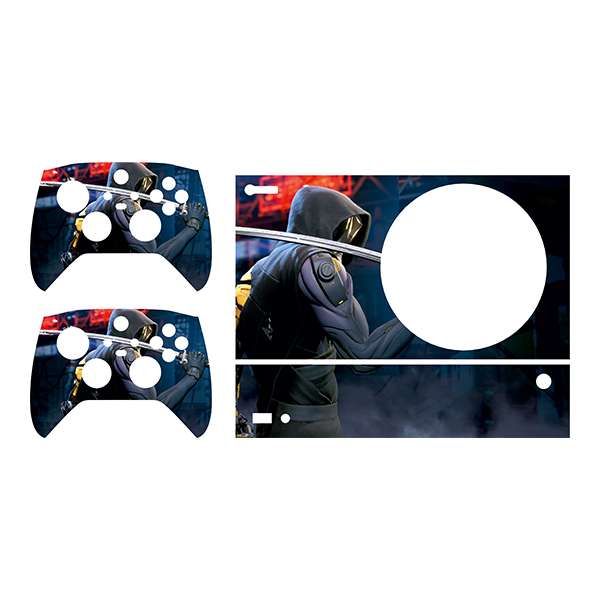 برچسب کنسول بازی Xbox series s توییجین وموییجین مدل Ghostrunner 01 مجموعه 4 عددی