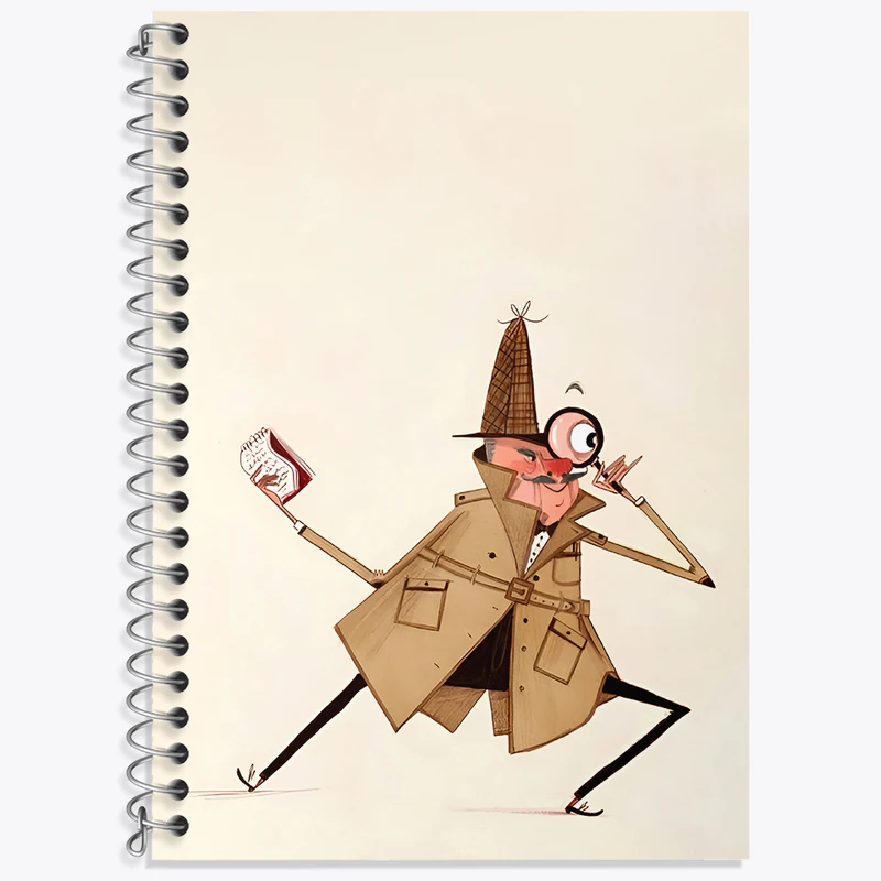 دفتر نت موسیقی 50 برگ خندالو طرح کارآگاه کد N2780