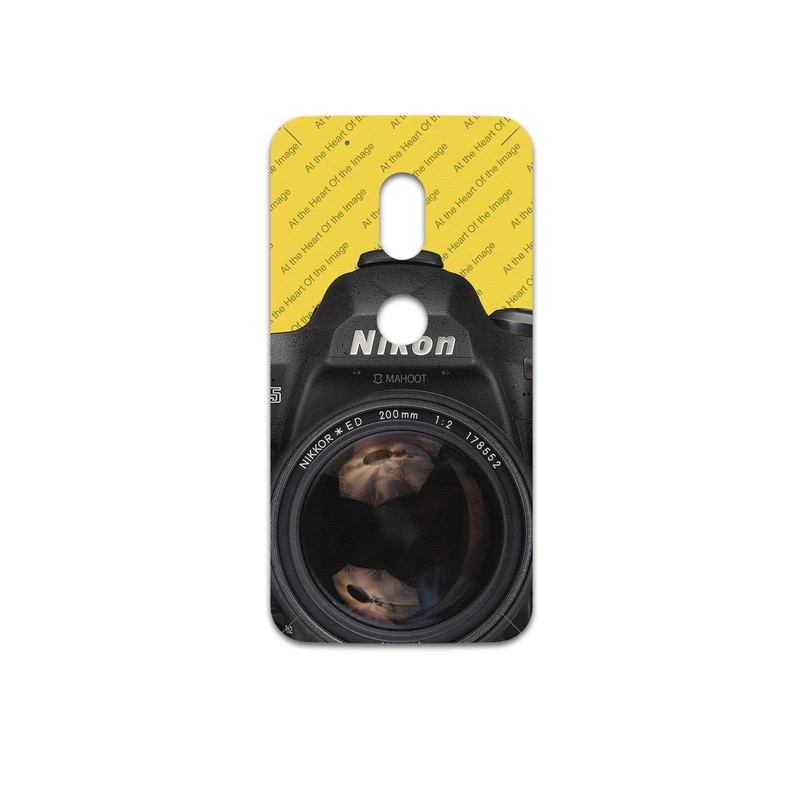 برچسب پوششی ماهوت مدل Nikon-Logo مناسب برای گوشی موبایل موتورولا Moto G4 Play