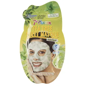 ماسک صورت نقابی مونته ژنه سری 7th Heaven مدل Tea Tree -  یک ورق