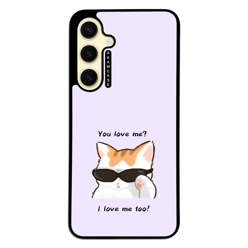 کاور آکام مدل AMC-WSGS24FE-CATS-22 مناسب برای گوشی موبایل سامسونگ Galaxy S24 FE