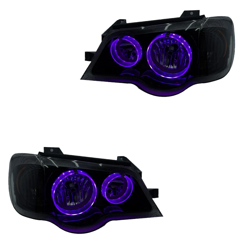 چراغ جلو خودرو گروه پژوهش صنعت مدرن مدل 3D-Purp-B مناسب برای پراید 132،111 بسته دو عددی