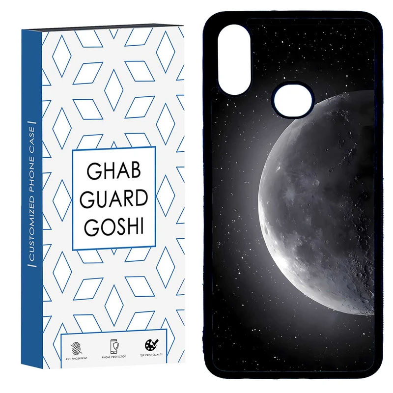 کاور قاب گارد گوشی طرح ماه کد TPU-077 مناسب برای گوشی موبایل سامسونگ GALAXY A10S