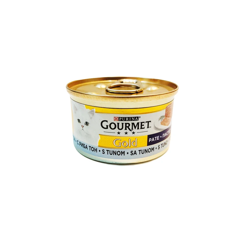 کنسرو غذا گربه پته گورمت مدل ماهی تن وزن 85 گرم بسته 24 عددی