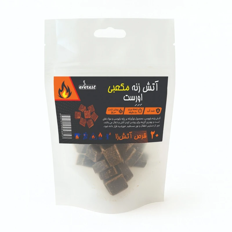 قرص آتش زا اورست مدل مکعبی