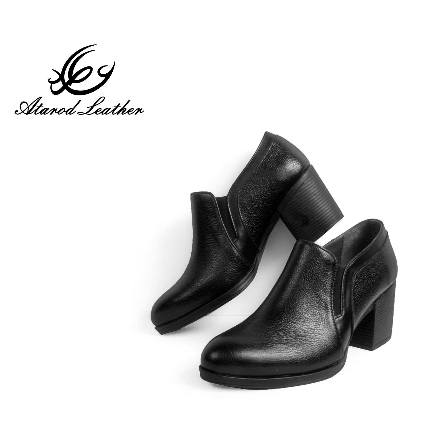 کفش زنانه چرم عطارد مدل چرم طبیعی کد SH269 -  - 5