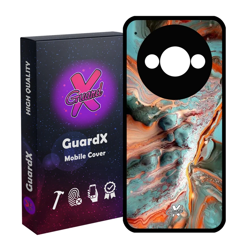 کاور گارد ایکس طرح ماربل مدل Glass10281 مناسب برای گوشی موبایل شیائومی Redmi A3 4G/ A3X 4G/ Poco C61