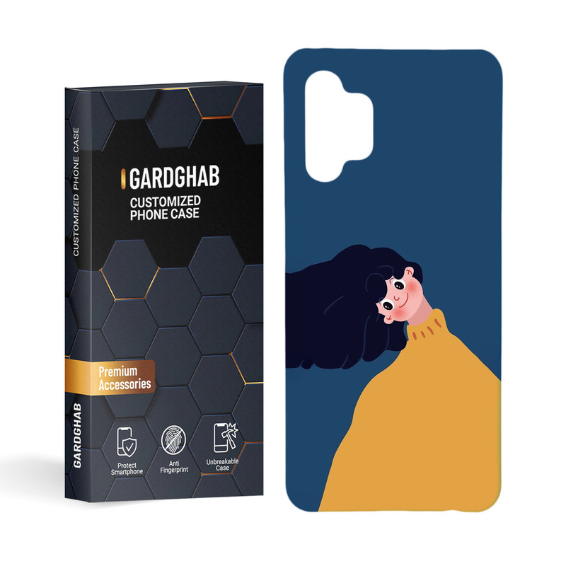 کاور گارد قاب مدل دخترانه مناسب برای گوشی موبایل سامسونگ Galaxy A32 4g
