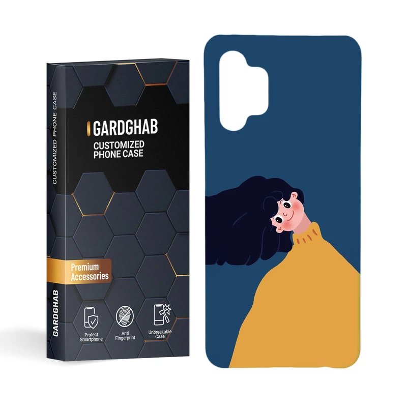 کاور گارد قاب مدل دخترانه مناسب برای گوشی موبایل سامسونگ Galaxy A32 4g