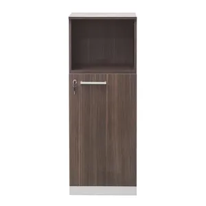 کمد اداری فرآذین مدل FAD-163-R بلوطی تیره