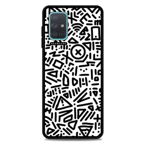 AKAM AMC-WSGA71-DOODLE14 Cover For Samsung Galaxy A71