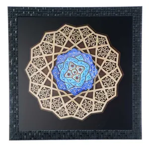 تابلو میناکاری رجایی مدل نگاره کد 371