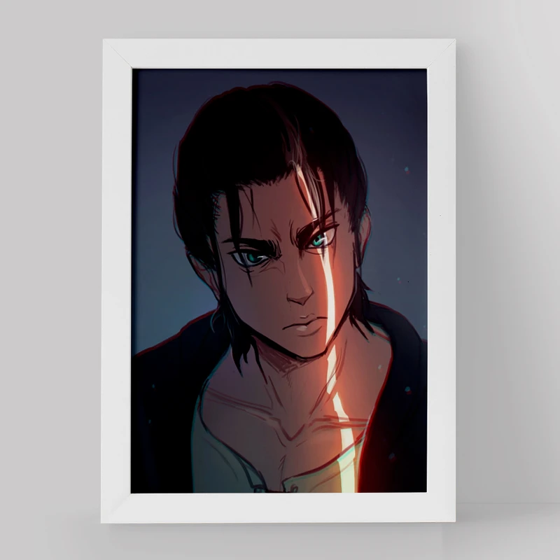 تابلو خندالو مدل ارن یگر انیمه اتک آن تایتان کد 11011