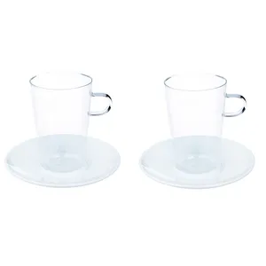 ست فنجان و نعلبکی ینرگلس مدل Coffe 500