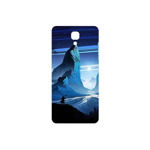 MAHOOT Blue Mountains Digital Art Cover Sticker for LG X screen