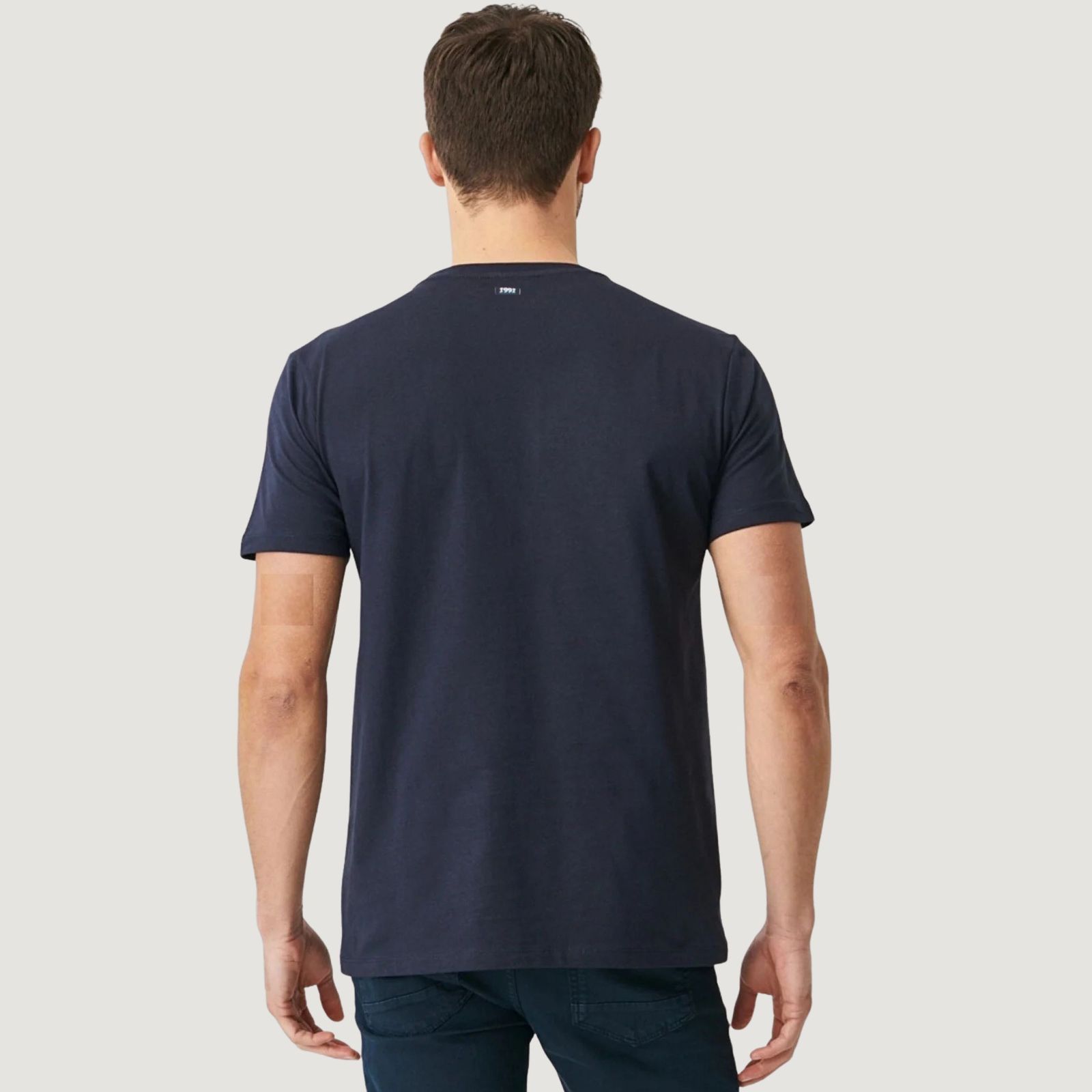 تی شرت آستین کوتاه مردانه نوزده نودیک مدل TS01 NB -  - 5