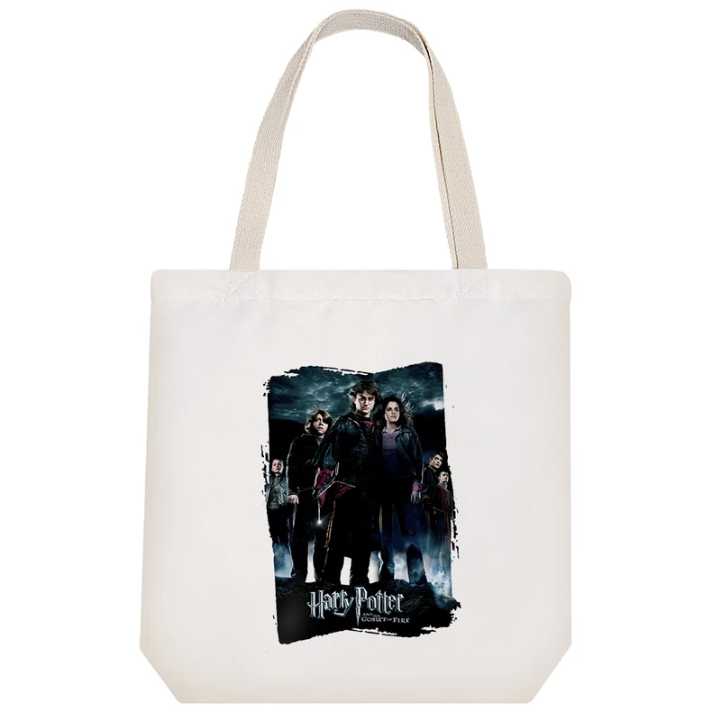 ساک خرید پارچه ای خندالو طرح هری پاتر مدل توت بگ کد 43