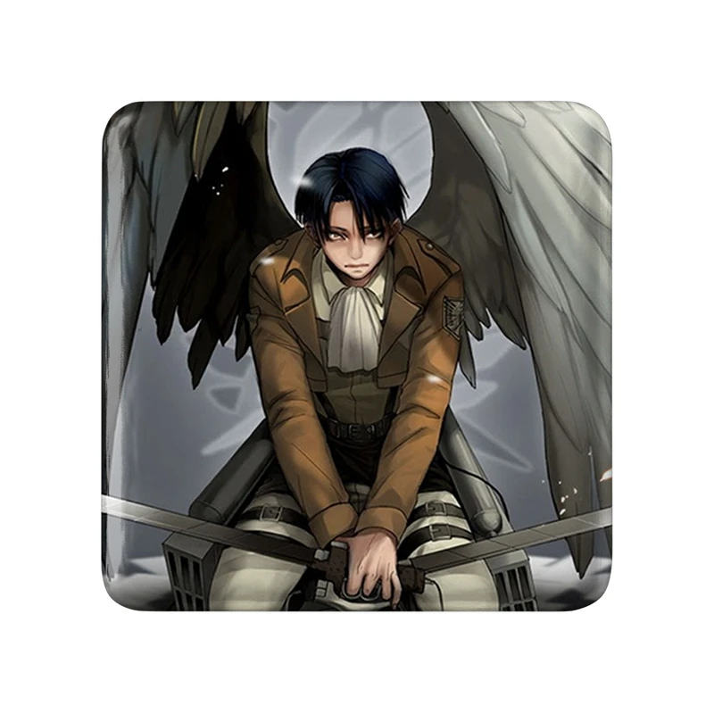 مگنت خندالو طرح لیوای آکرمن انیمه اتک آن تایتان کد 11014