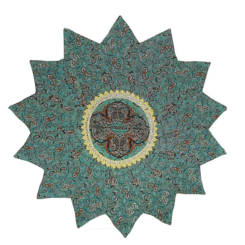 رومیزی ترمه مدل اقاقیا کد K124