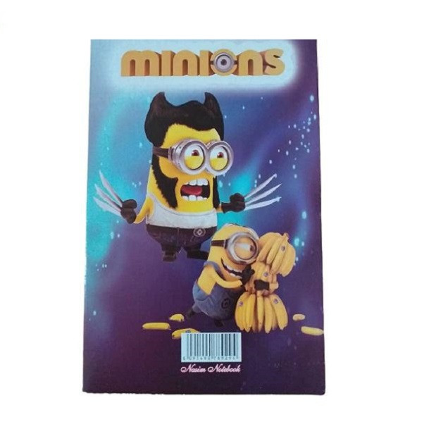 دفتر شطرنجی نسیم مدل مینیون کد 059