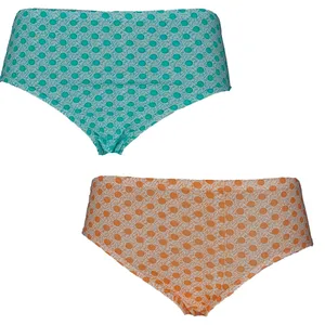 شورت زنانه مدل موجی کد 1419s بسته 2 عددی