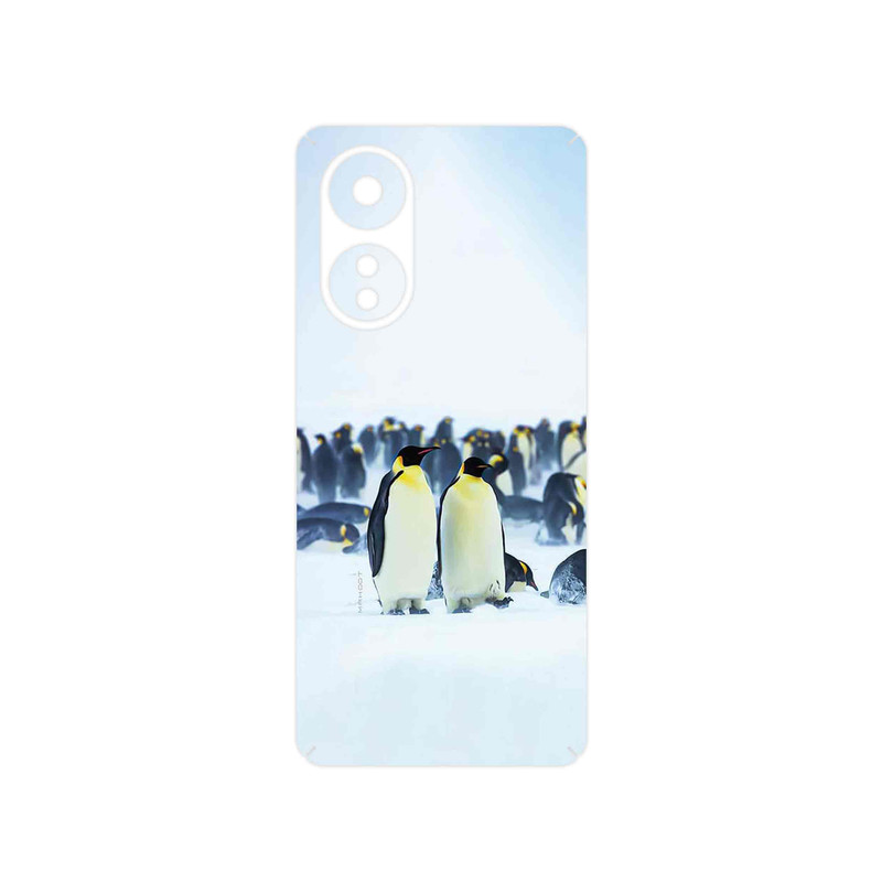 برچسب پوششی ماهوت مدل Penguin مناسب برای گوشی موبایل اپو A58 4G