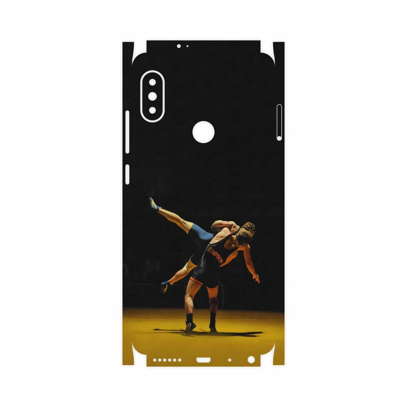 برچسب پوششی ماهوت مدل Wrestling-FullSkin مناسب برای گوشی موبایل شیائومی Redmi Note 5 Pro
