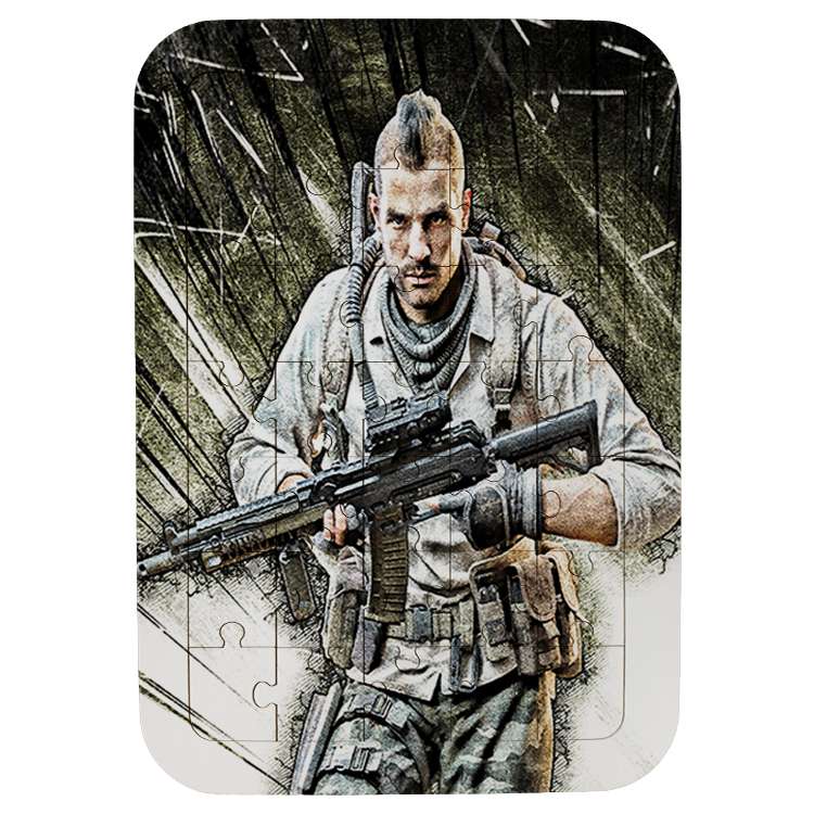 پازل 35 تکه مدل بازی کال آف دیوتی کد 24