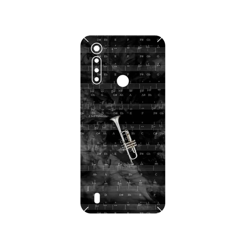 برچسب پوششی ماهوت مدل Trumpet مناسب برای گوشی موبایل موتورولا Moto G8 Power Lite