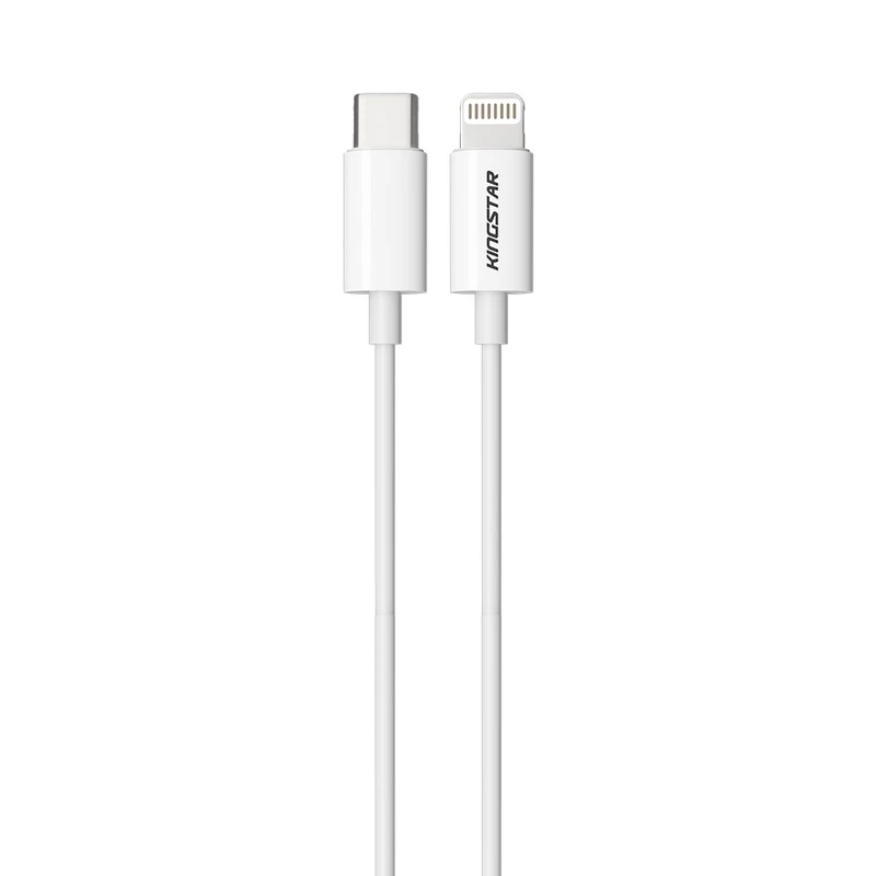 کابل تبدیل  USB-C به لایتنینگ کینگ استار مدل K55 iC طول 1 متر