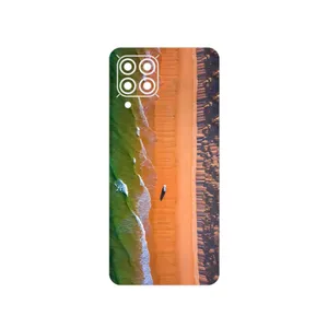 MAHOOT Beach and Green Sea Cover Sticker for Samsung M53