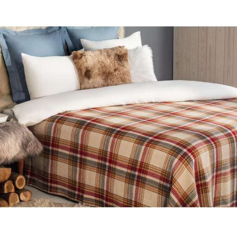 پتوی مادام کوکو مدل Scotch Plaid سایز 200x220 سانتی متر
