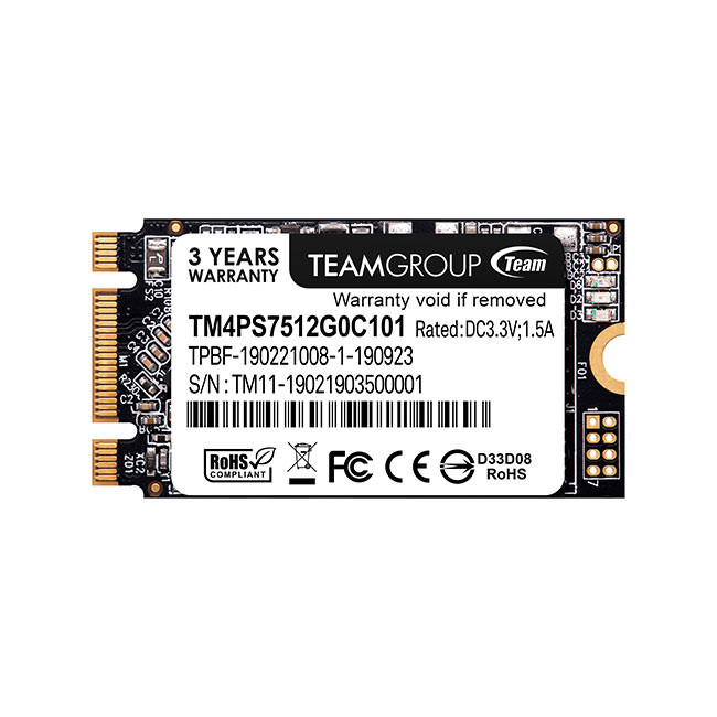 اس اس دی اینترنال تیم گروپ مدل TM4PS7512G0C101 ظرفیت 512 گیگابایت