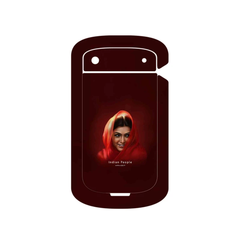 برچسب پوششی ماهوت مدل Portrait of an Indian Woman مناسب برای گوشی موبایل بلک بری Bold Touch 9900