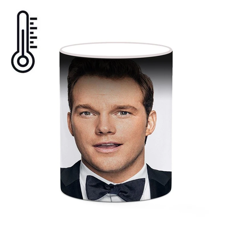 ماگ حرارتی کاکتی طرح Chris Pratt مدل mgh25627