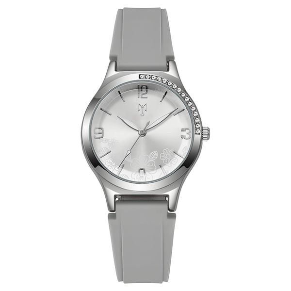 ساعت مچی عقربه ای زنانه مدل کوارتز مینیمال بند پیو آنتی آلرژی کد 02